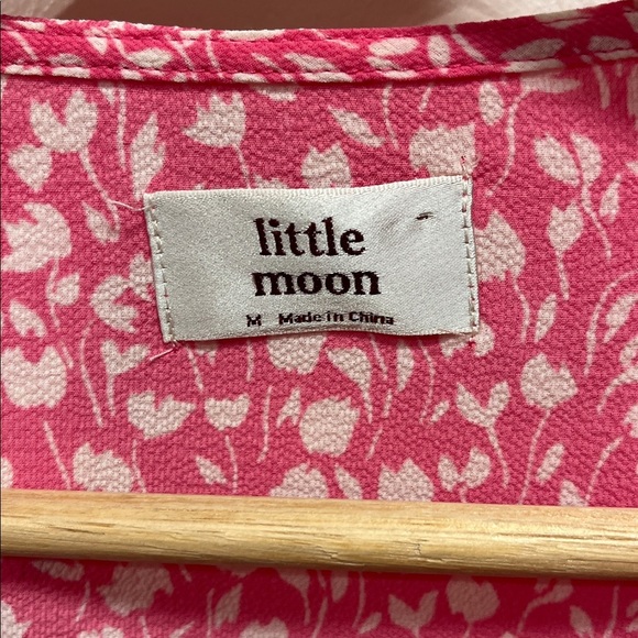 Little Moon Julep wrap top in pink - size medium - Picture 6 of 8